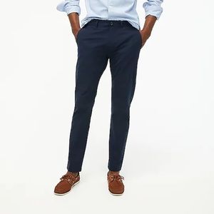 J. Crew Slim Fit Navy Chinos